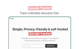 Domain Tracker media 1
