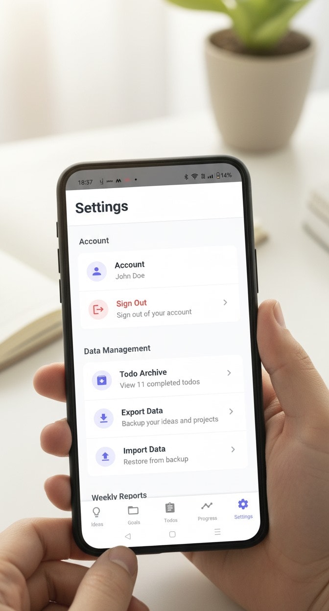 Goals Tracker - Screenshot 3 preview