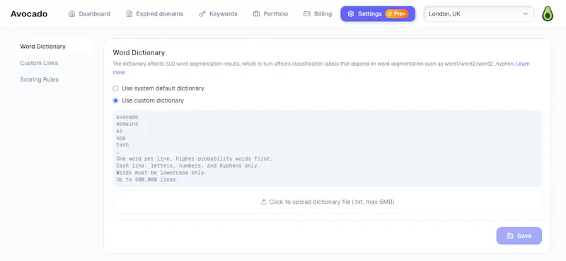 Avocado Domains screenshot 6