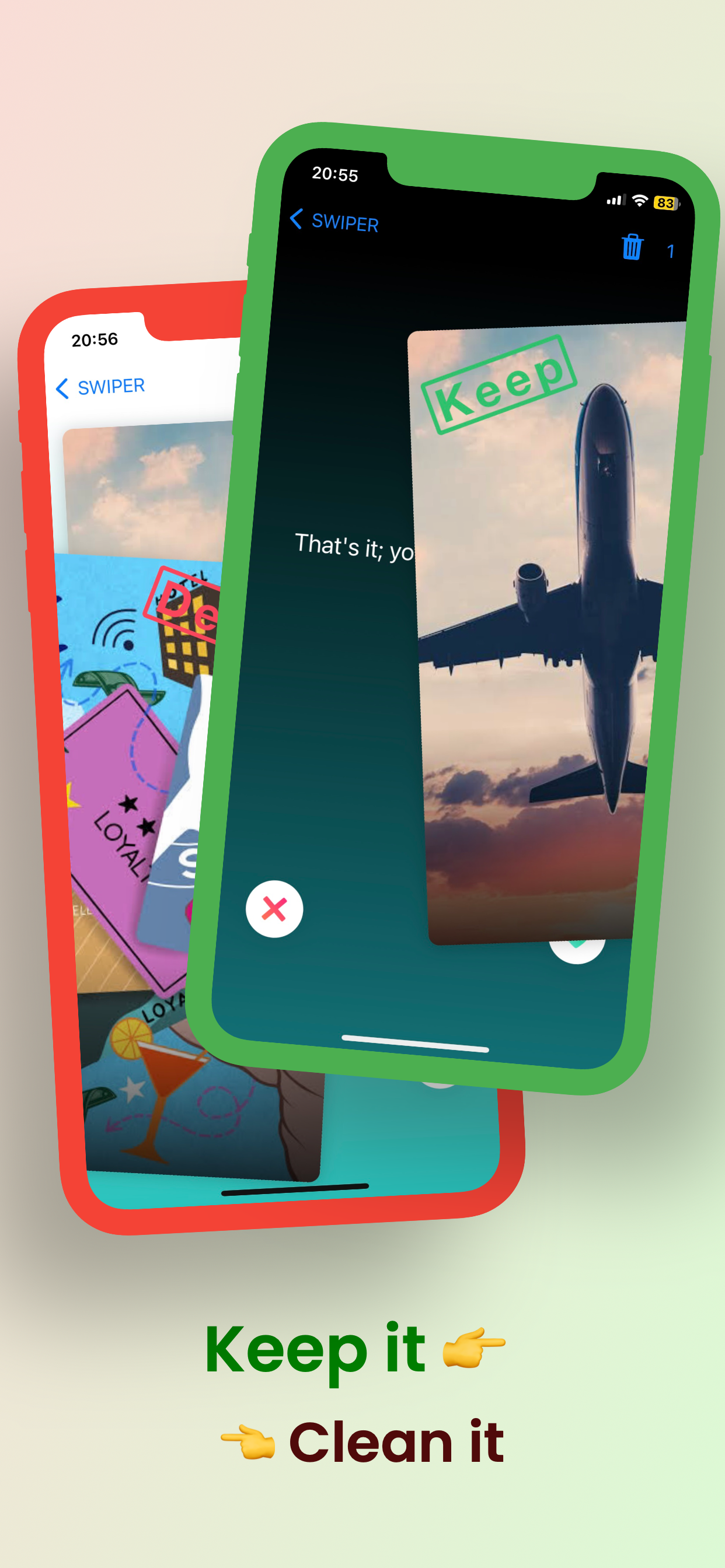 Swiper, Clean Your Gallery media 3