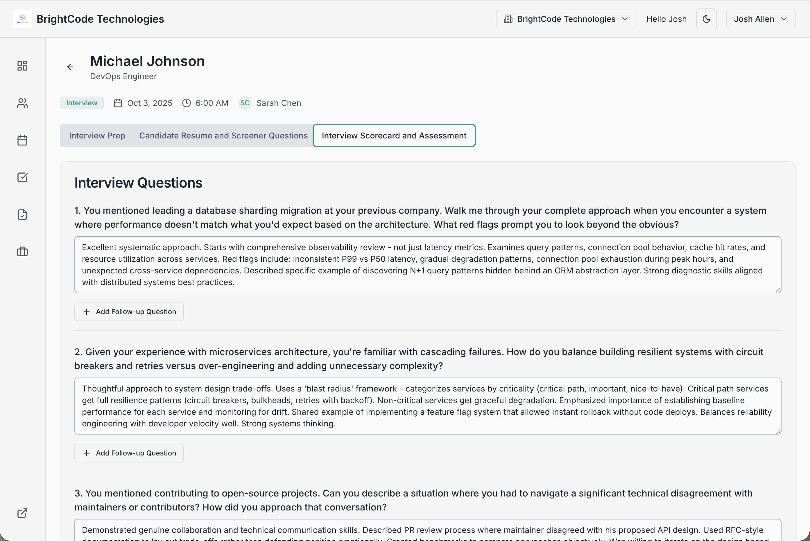 PerfectHire - Screenshot 4 showing product features and functionality