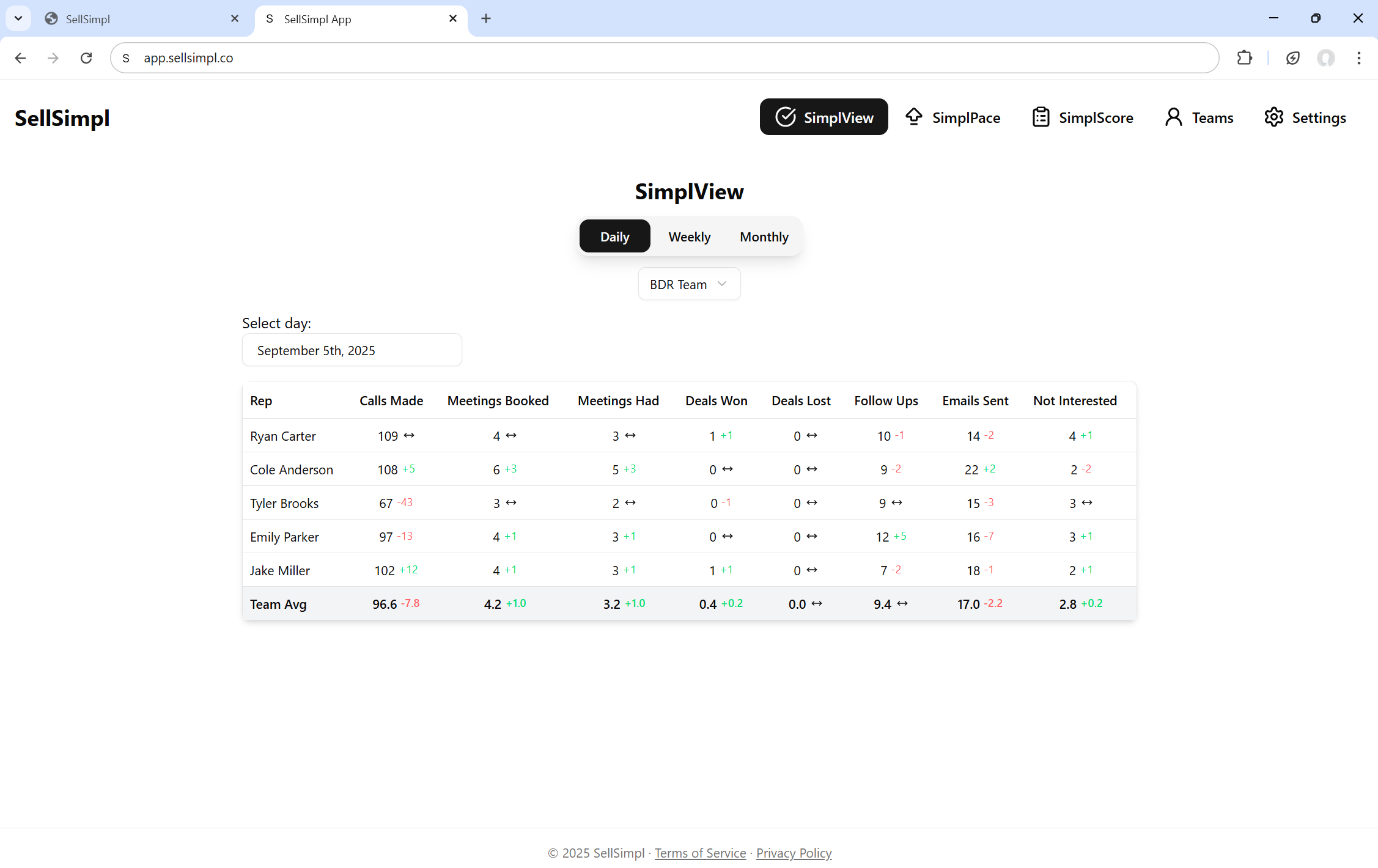 SellSimpl - The lightweight sales app gallery image