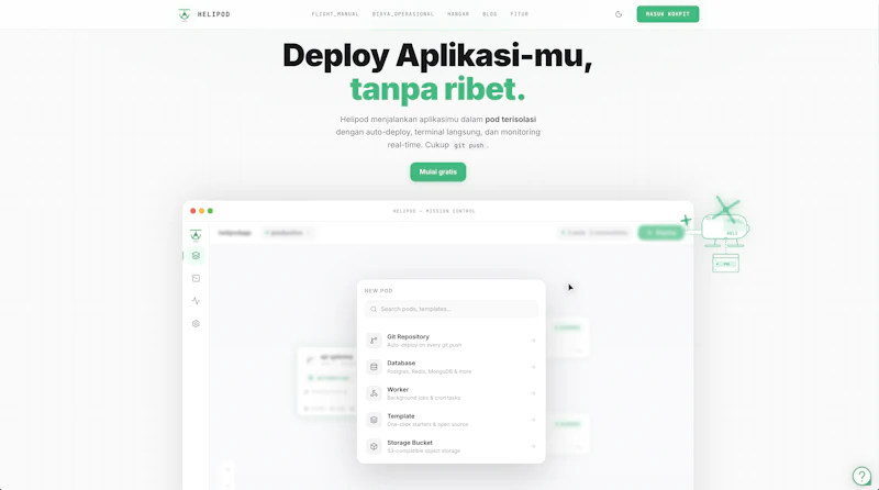 Helipod screenshot 1
