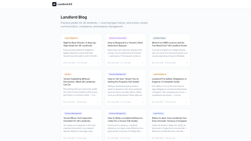 Landlord Kit screenshot 3