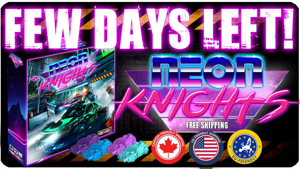 Neon Knights Board Game gallery image