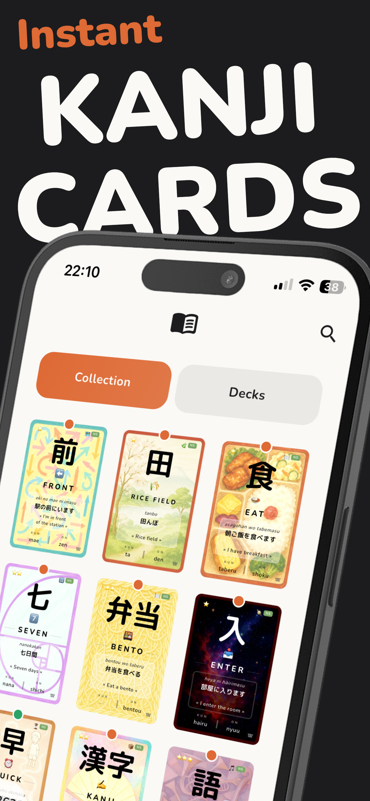 Kanjidon - Main product screenshot demonstrating key features and user interface