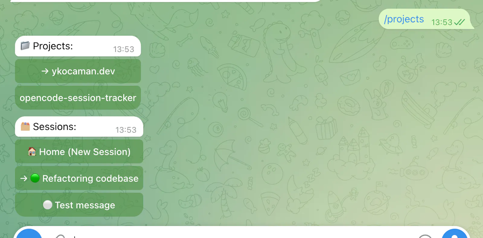OpenCode Session Tracker screenshot 2