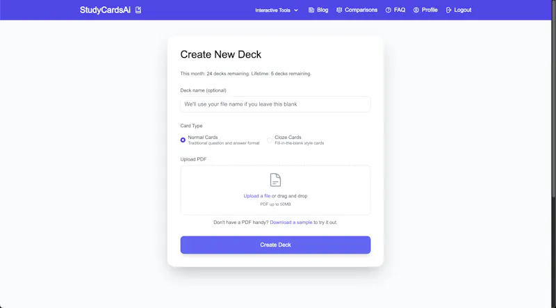 StudyCards AI screenshot 3