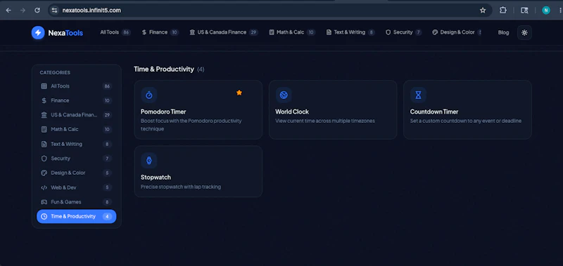 NexaTools — Free Online Tools screenshot 9