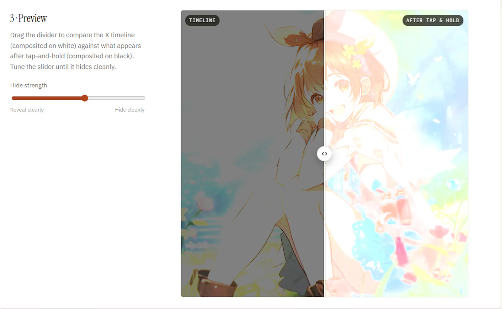 Tap and Hold Image Maker screenshot 1