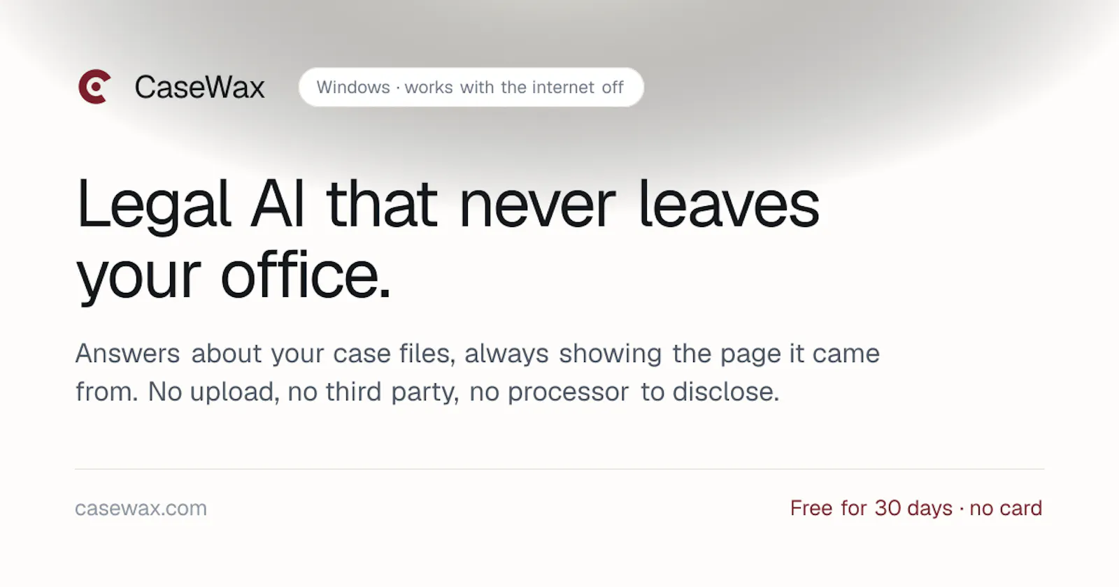 CaseWax screenshot 2
