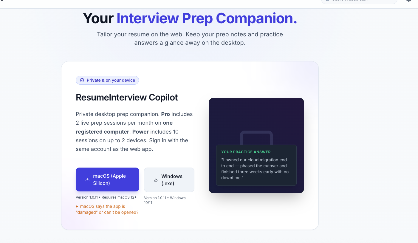Resume Interview gallery image