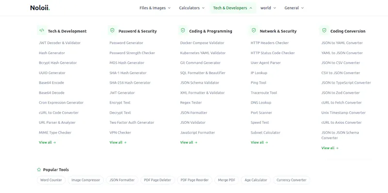 Noloii Free Online Tools Hub screenshot 5