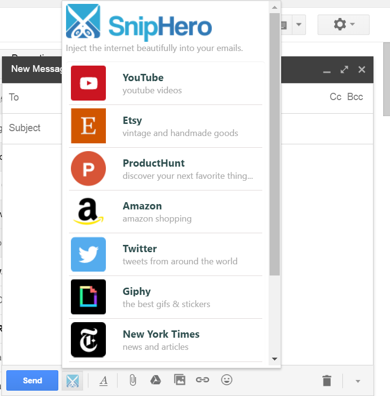 SnipHero for Gmail