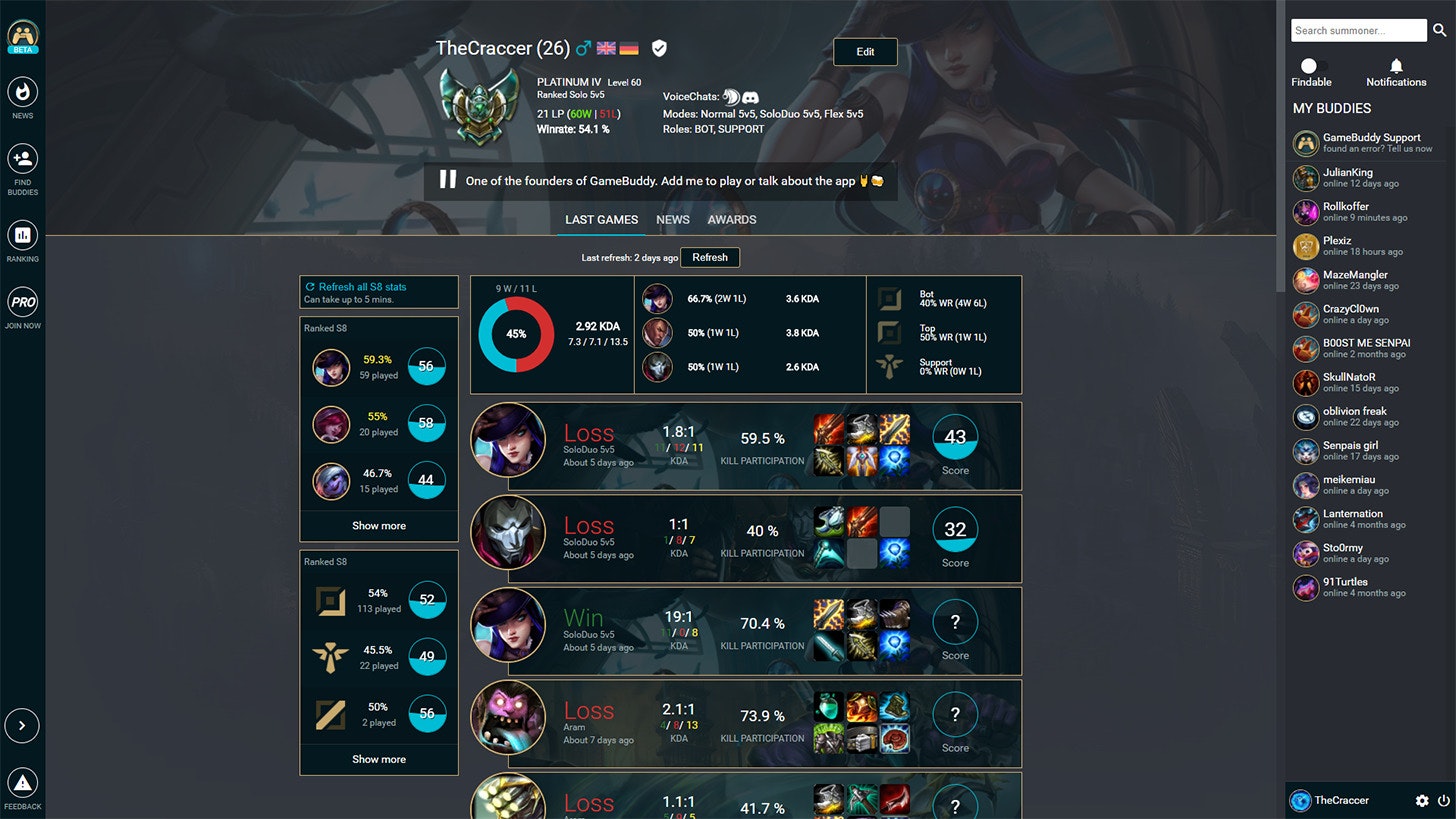 GameBuddy for League of Legends gallery image