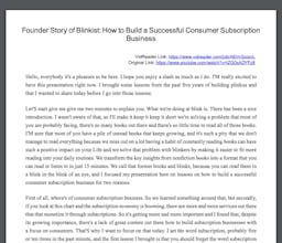 VidReader gallery image