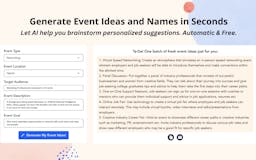 AI Event Idea Generator media 2