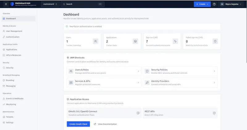 Maintainerd screenshot 3