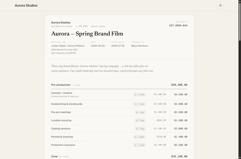 Estimatery screenshot 3