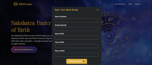 Nakshatra Finder gallery image