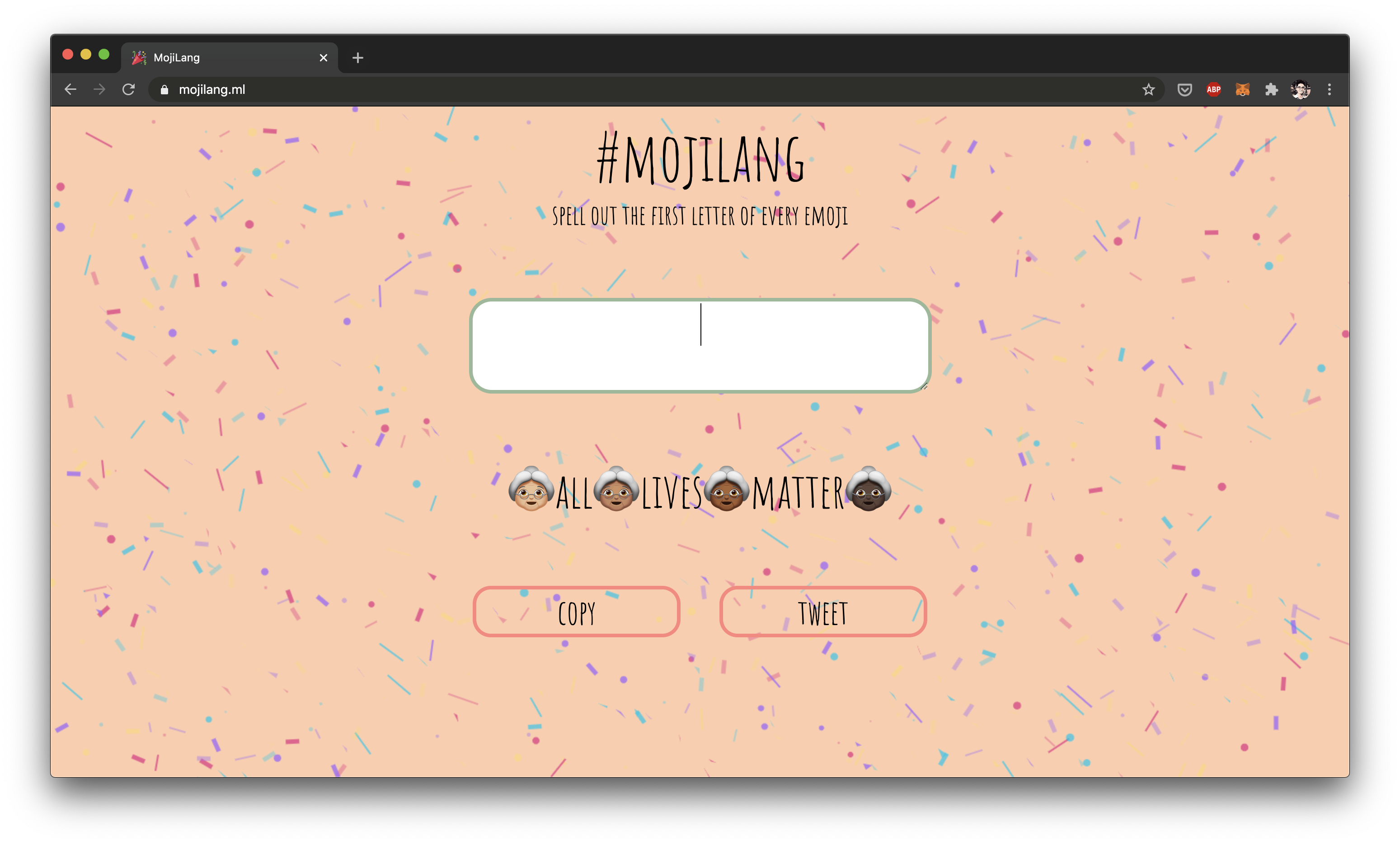 MojiLang gallery image