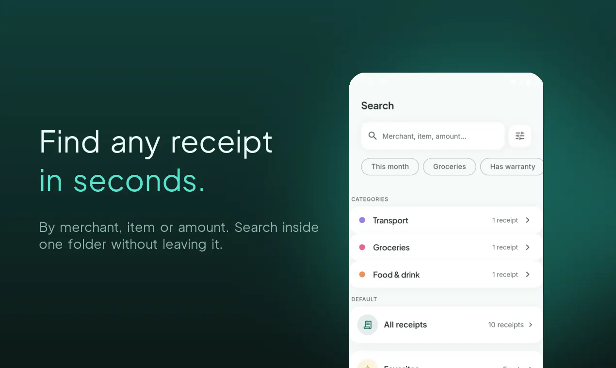 Receipt Wallet gallery image