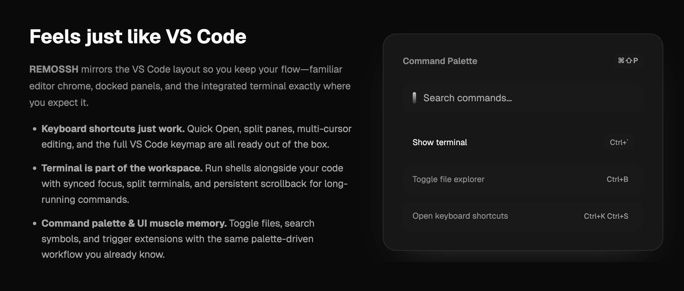 REMOSSH gallery image