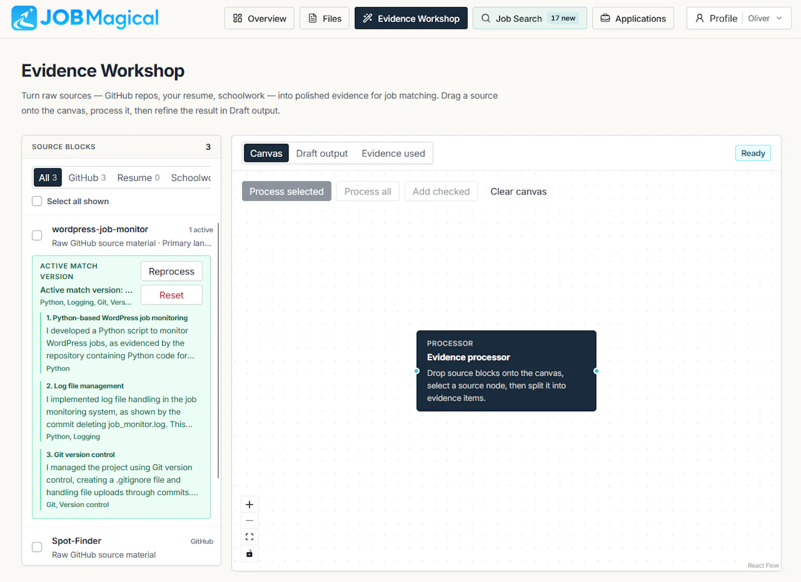 JOBMagical screenshot 2