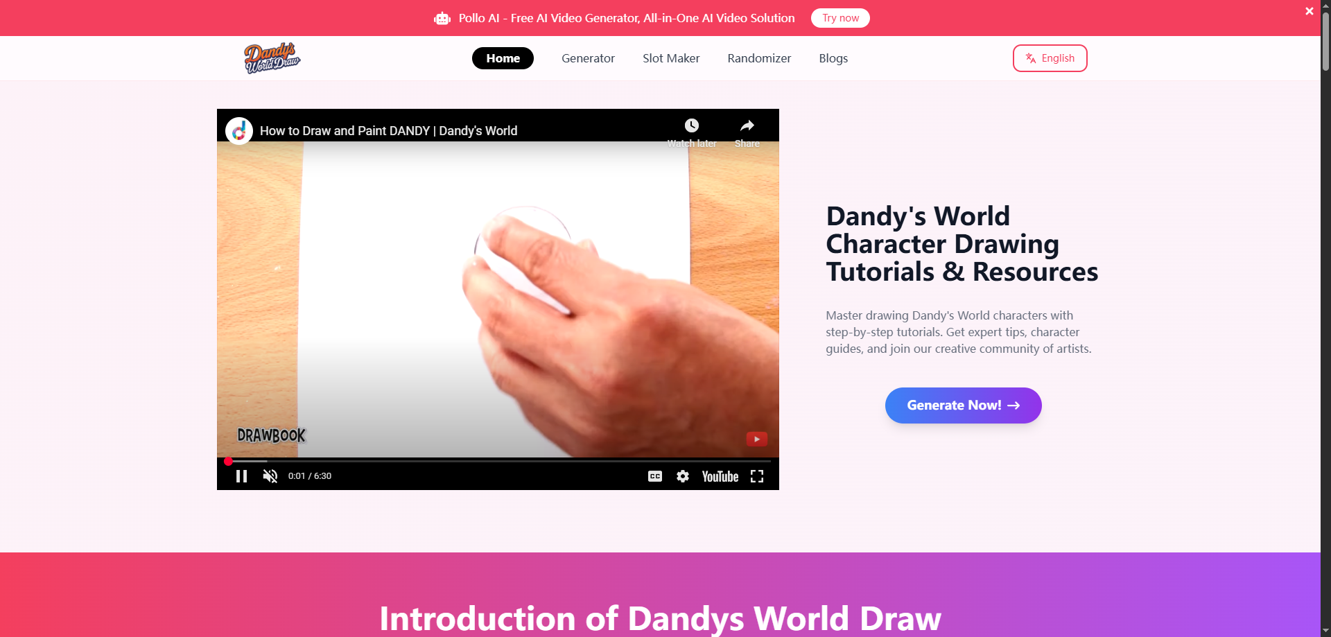 Dandys World Draw media 1