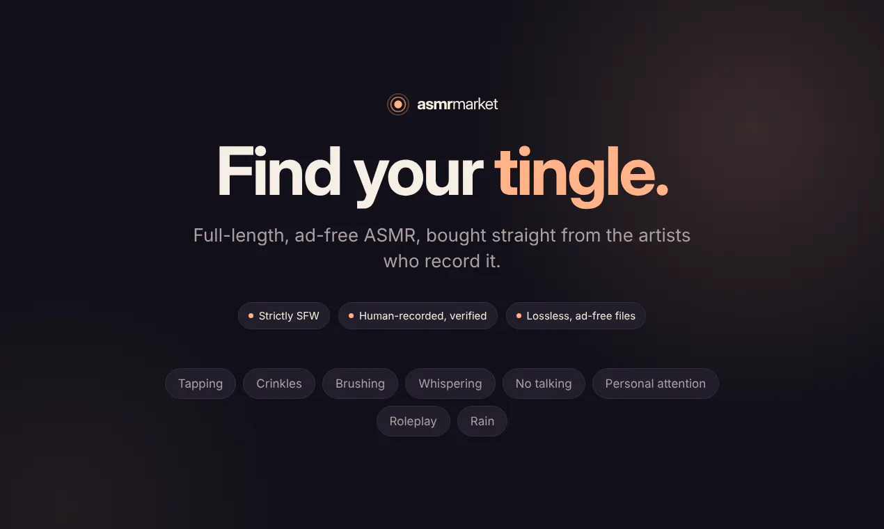 ASMR Market gallery image