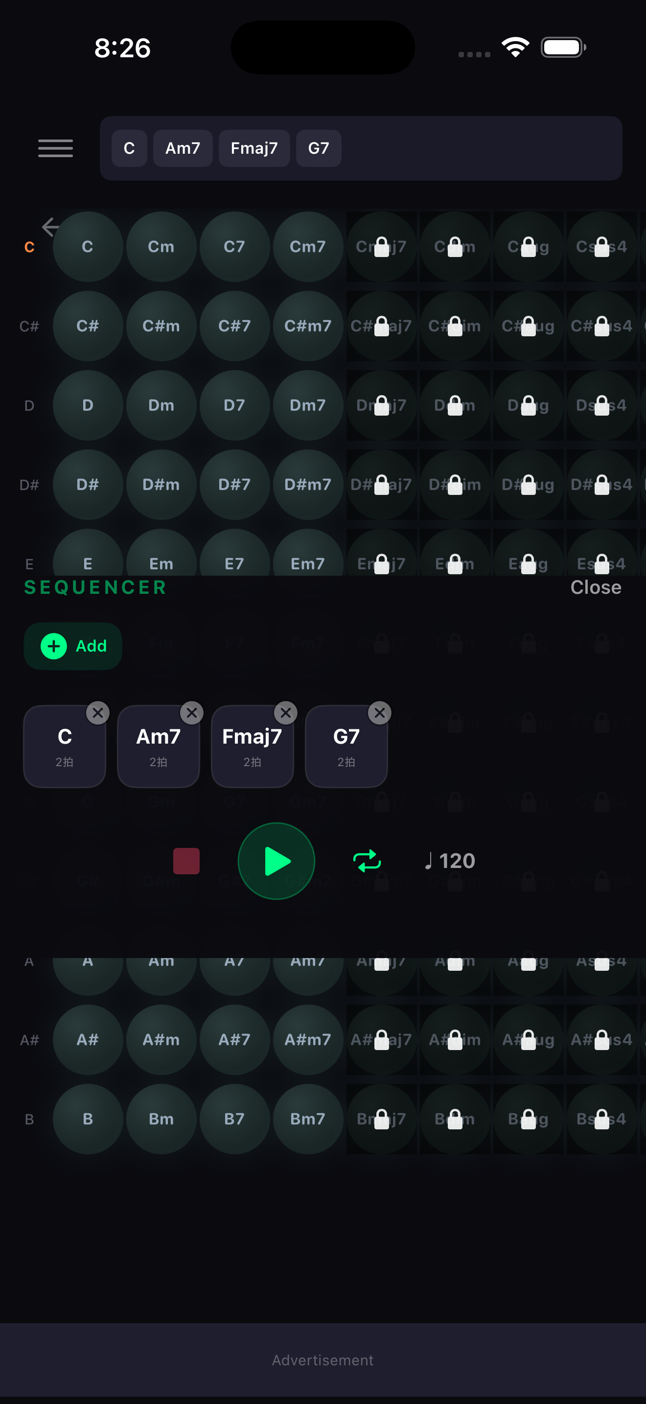 Visual Chord Planner gallery image