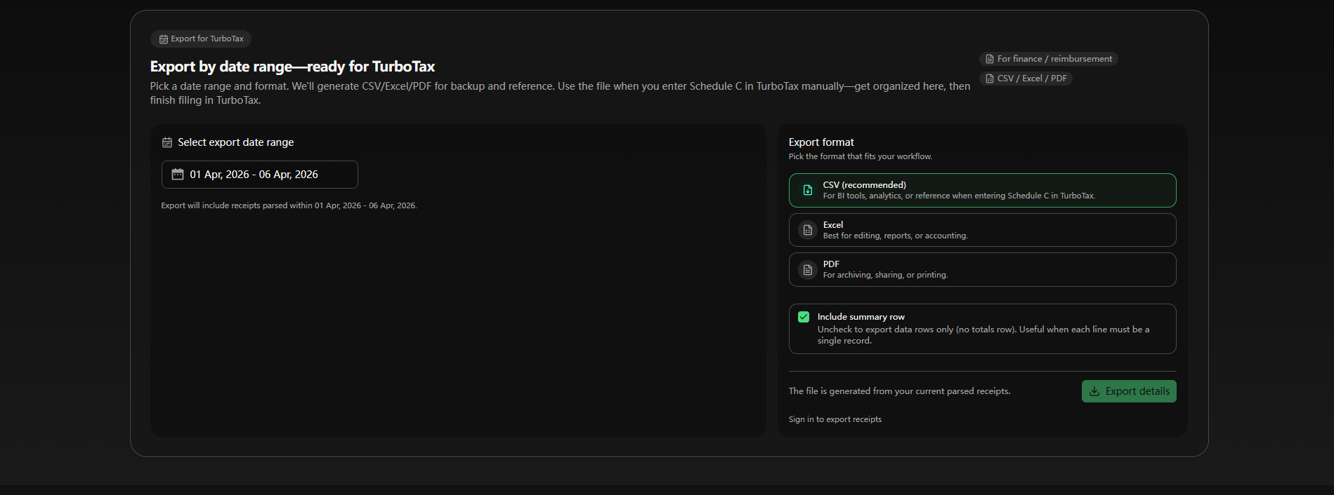 Receipt Taxer gallery image