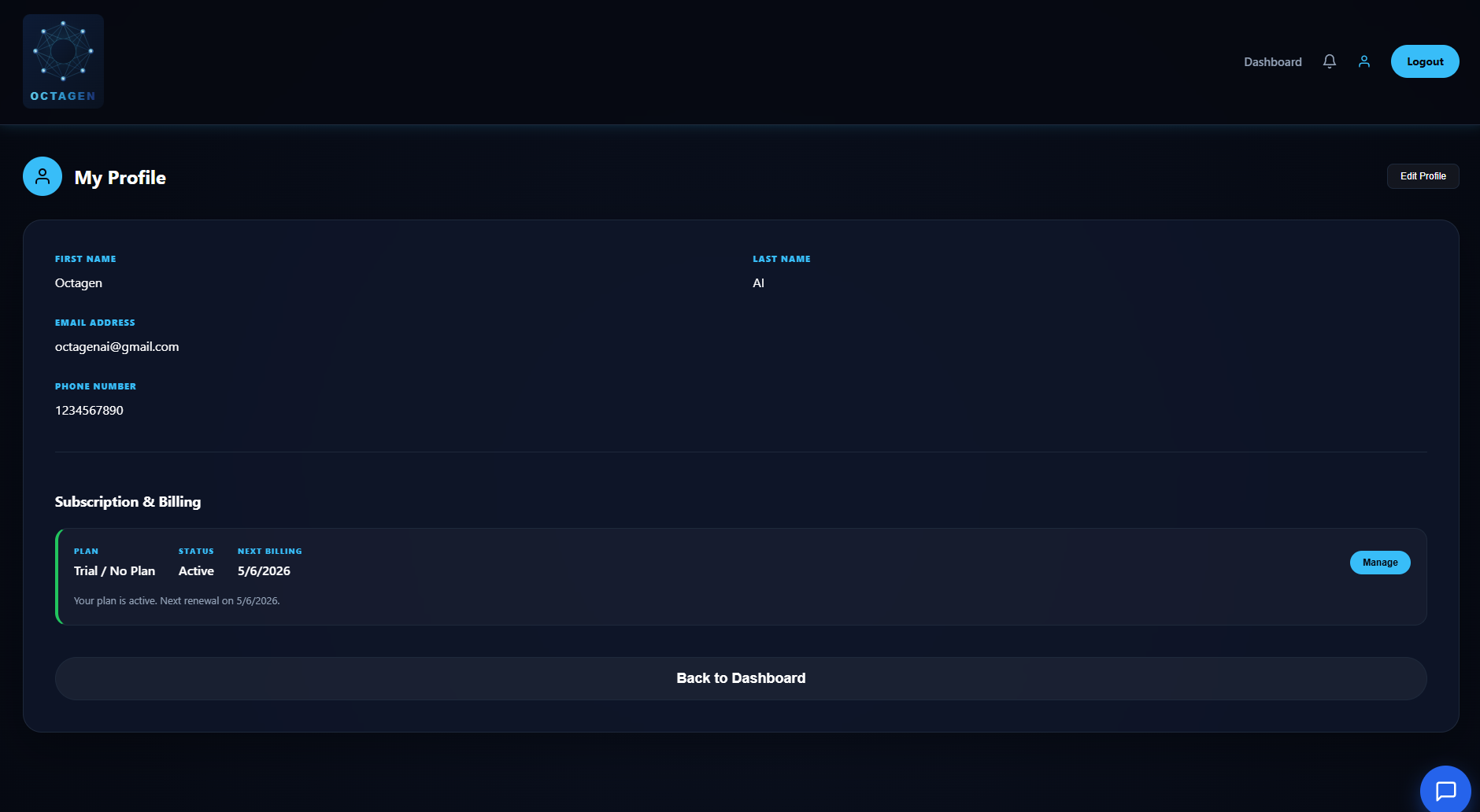 Octagen AI gallery image