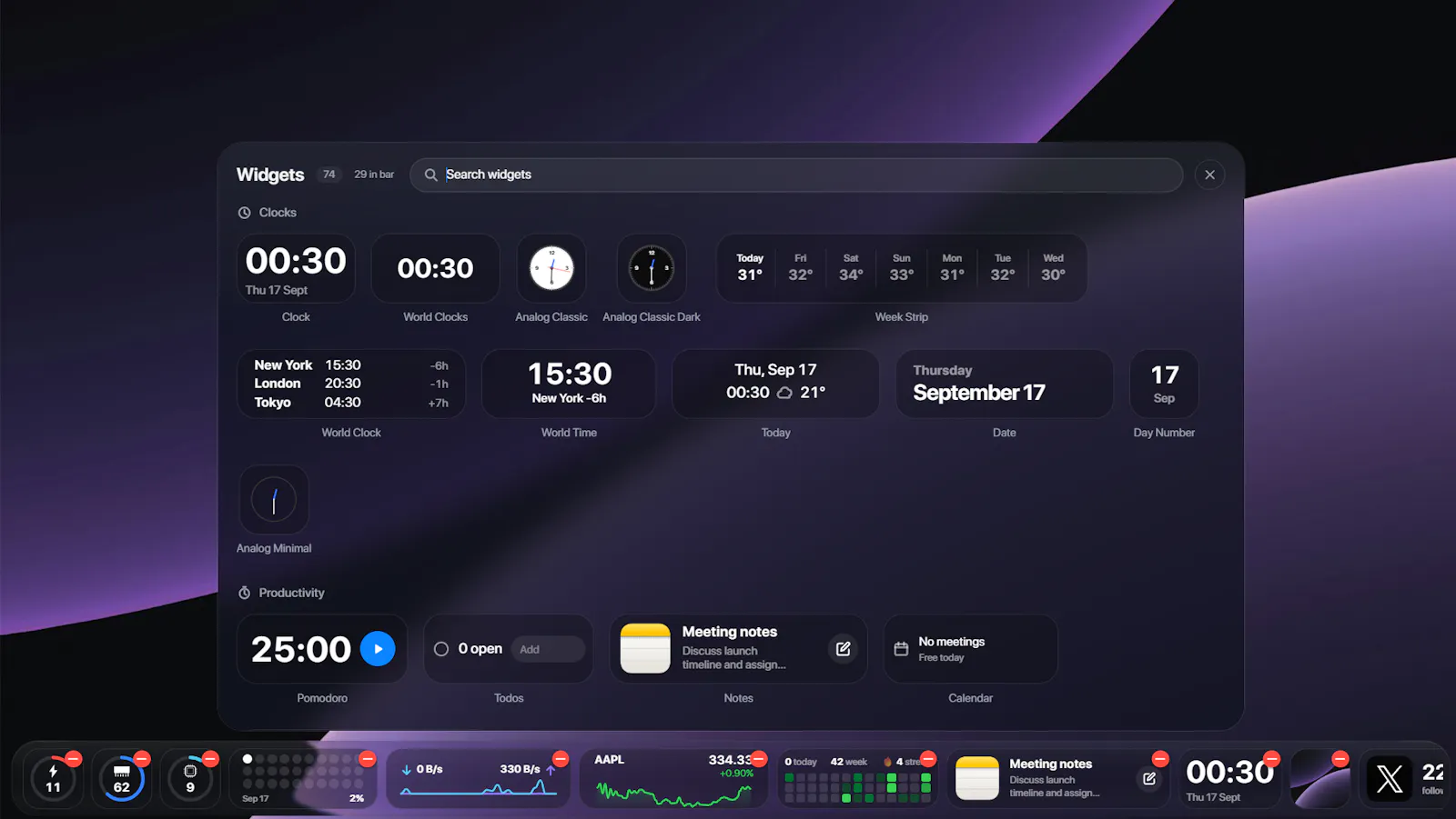 lumabar screenshot 5