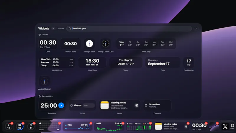 lumabar screenshot 5