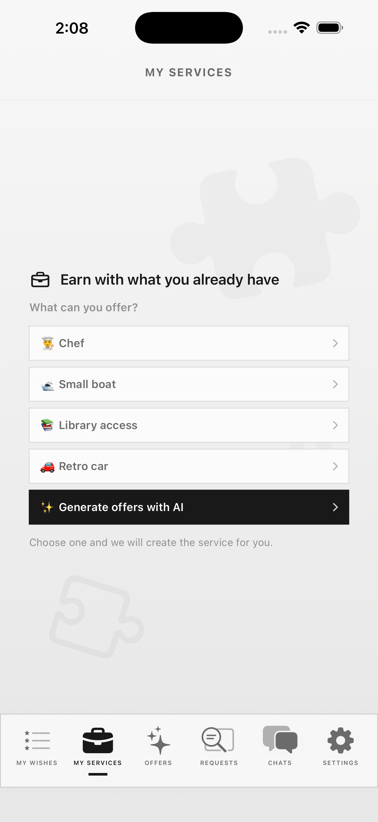 WishLab AI gallery image