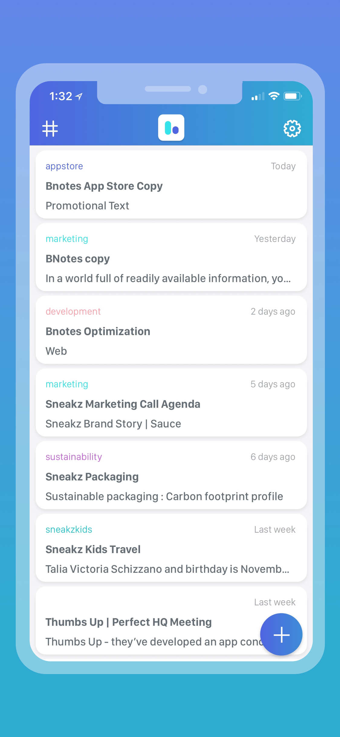 Bnotes gallery image