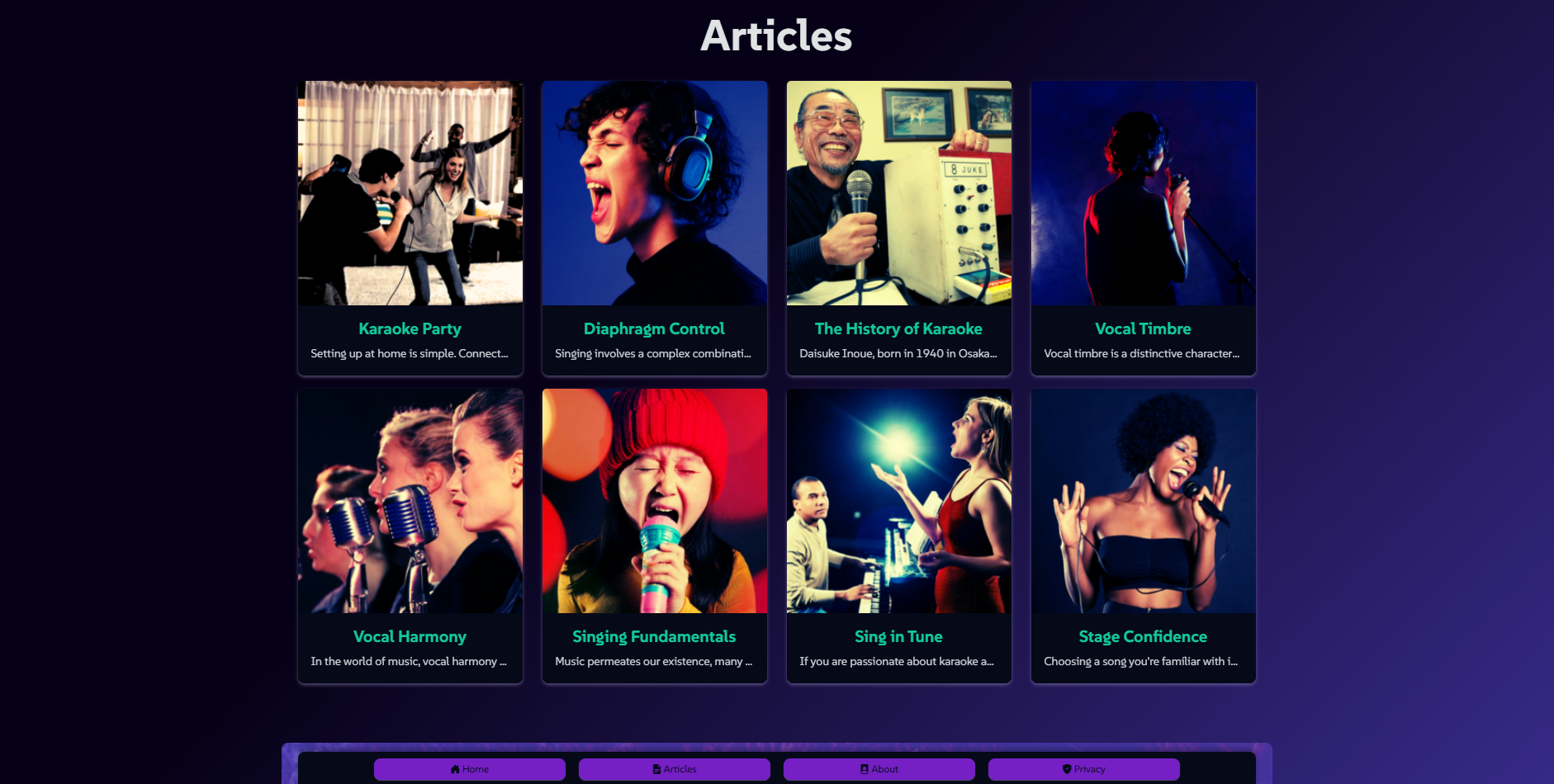 Media Carian karaoke 2