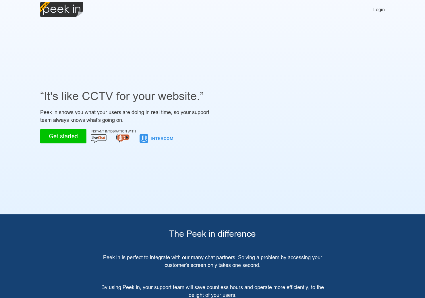 Peek in gallery image