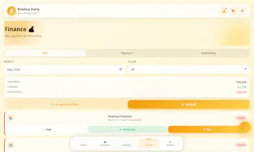 Dairy Manager — Milk Delivery Mini App gallery image