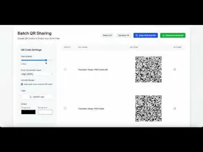 Batch QR Sharing gallery image