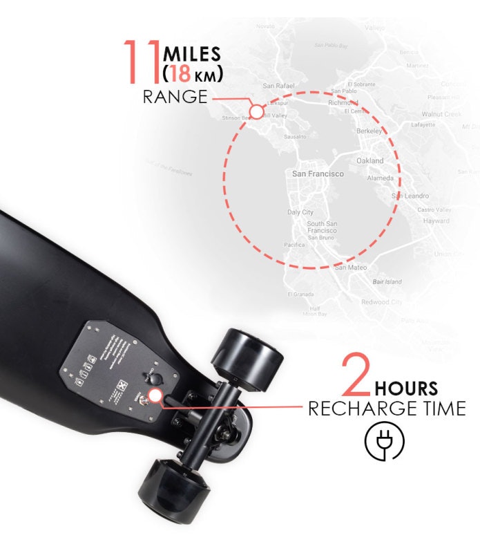 TeamGee H9 Electric Longboard gallery image