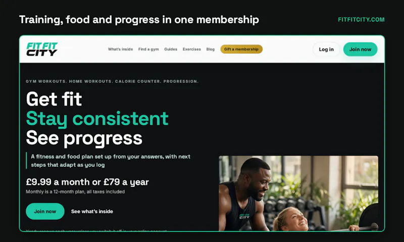 FitFitCity screenshot 1