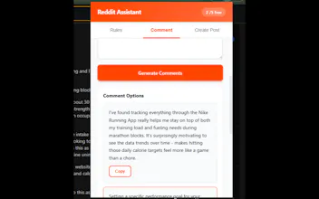 Reddit Engagement Assistant gallery image