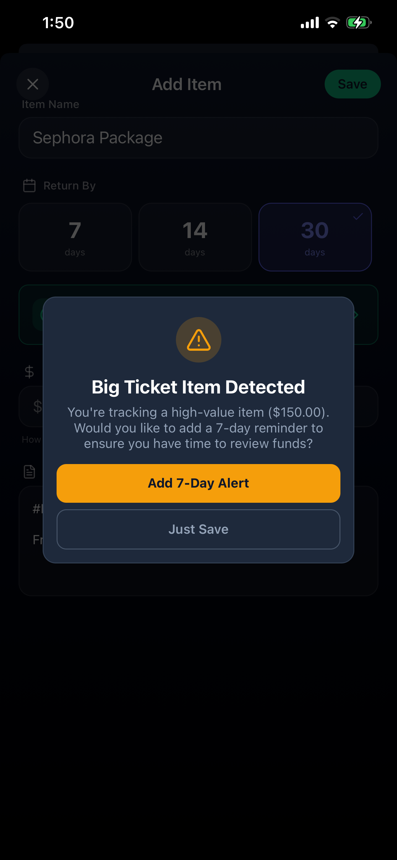 TrialRun: The alarm clock for your money gallery image