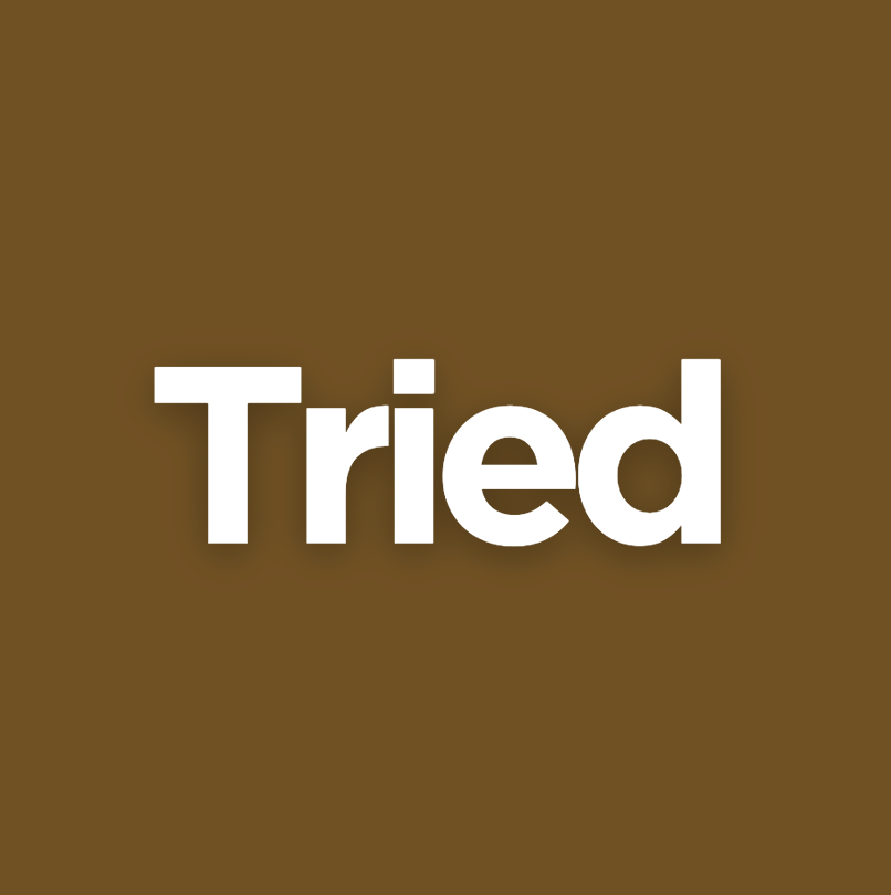 Tried - Product Hunt launch logo and brand identity