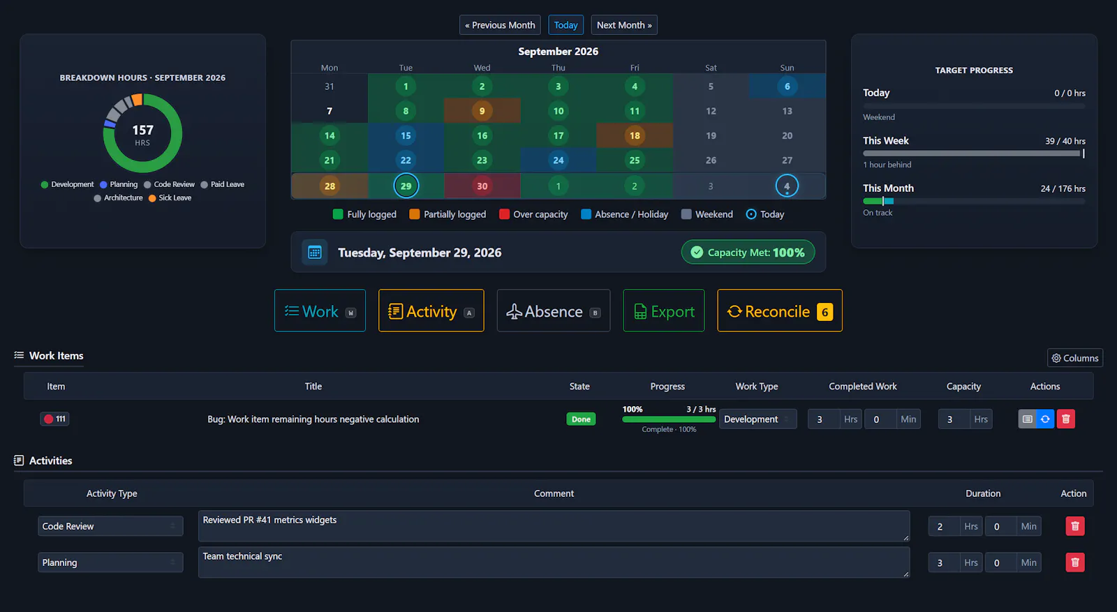 VelocyTrack screenshot 1