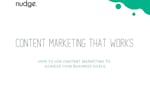 Content Marketing That Works image