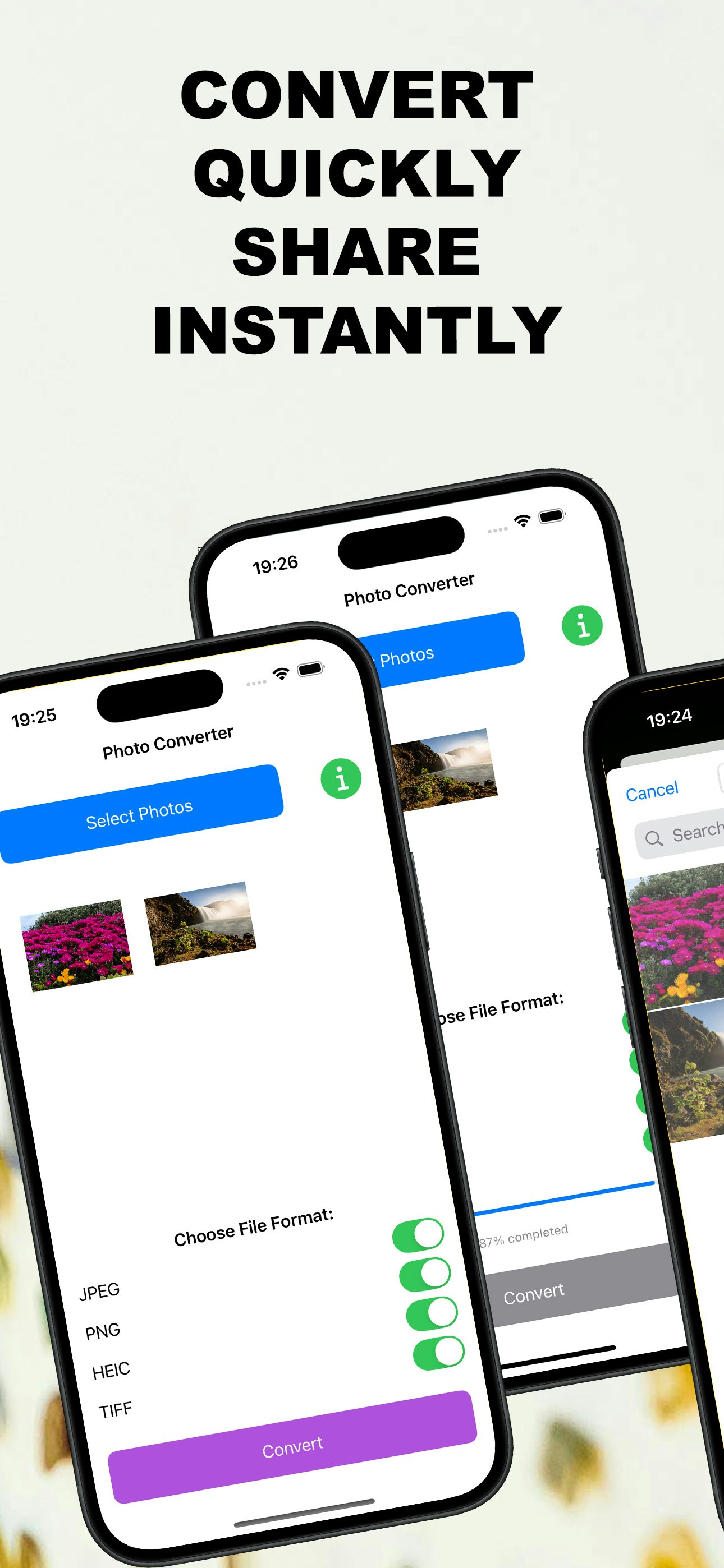 Xp3rt Image & Photo Converter - From Tap to Format in Seconds. media 1