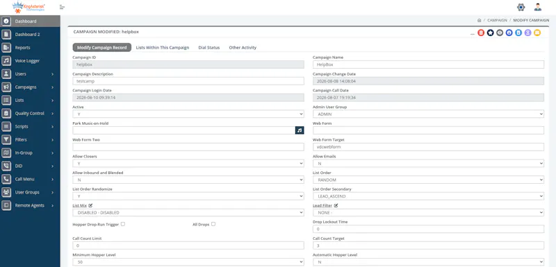 Custom Power Dialer Solution screenshot 8